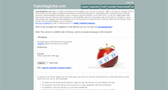 Desktop Screenshot of kaloridagboka.com
